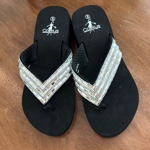 Corkys.   Size 8.  Sandals